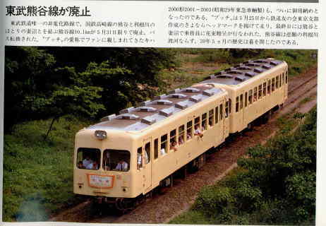 元東武鉄道熊谷線をたずねて